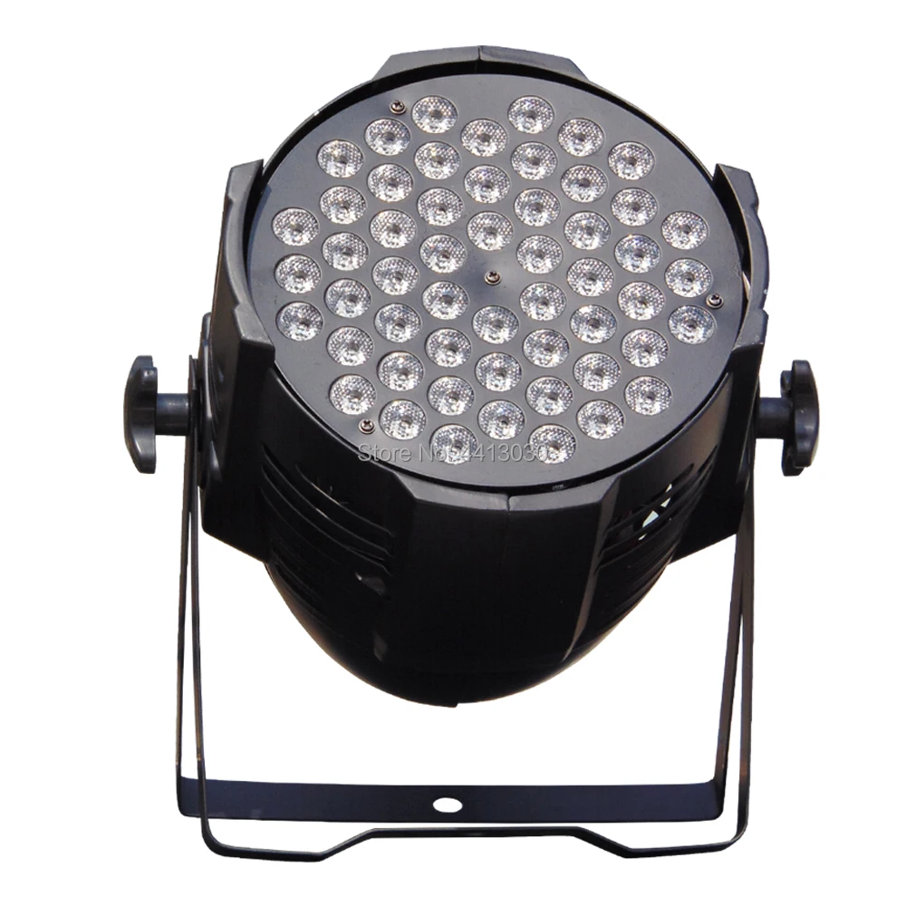 8 шт./лот Горячая продажа черный LED Par Can 64 RGB 54x3W люстра Прямая с фабрики|Эффект