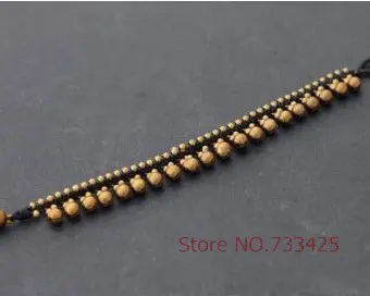 Бесплатная доставка! Браслет колокольчик Капля воды ручной работы тканый Воск