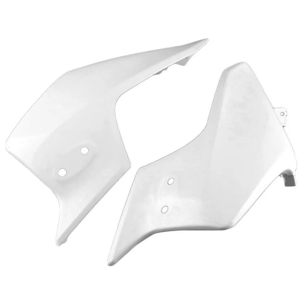 Неокрашенный Белый мотоциклетные передний обтекатель нос для 11 Honda CBR600F 2011