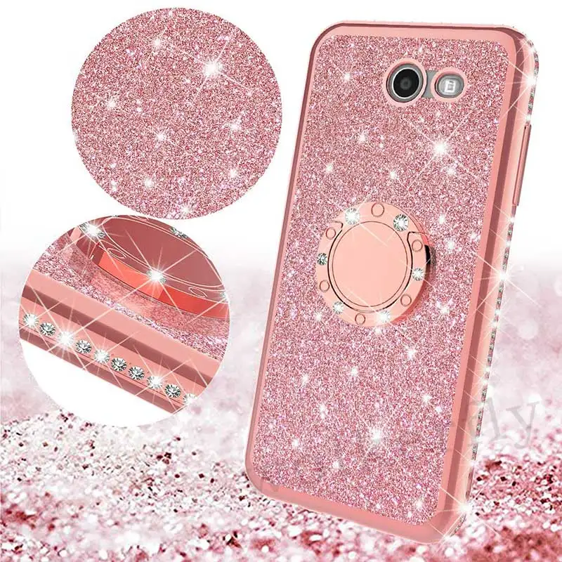 Роскошный мягкий ТПУ чехол для телефона samsung Galaxy S10 Lite S9 S8 A7 A6 A8 Plus Note 9 8 S7 Блестящий силиконовый чехол - Цвет: 4