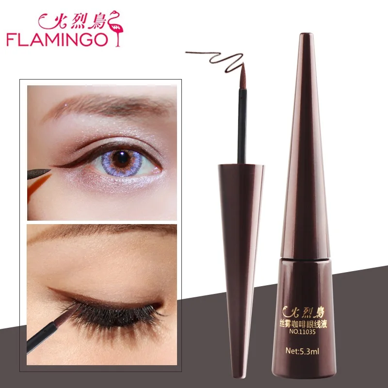 Бесплатная доставка Фламинго глаз Макияж 3.5 мл мини анти цветущие guyliner