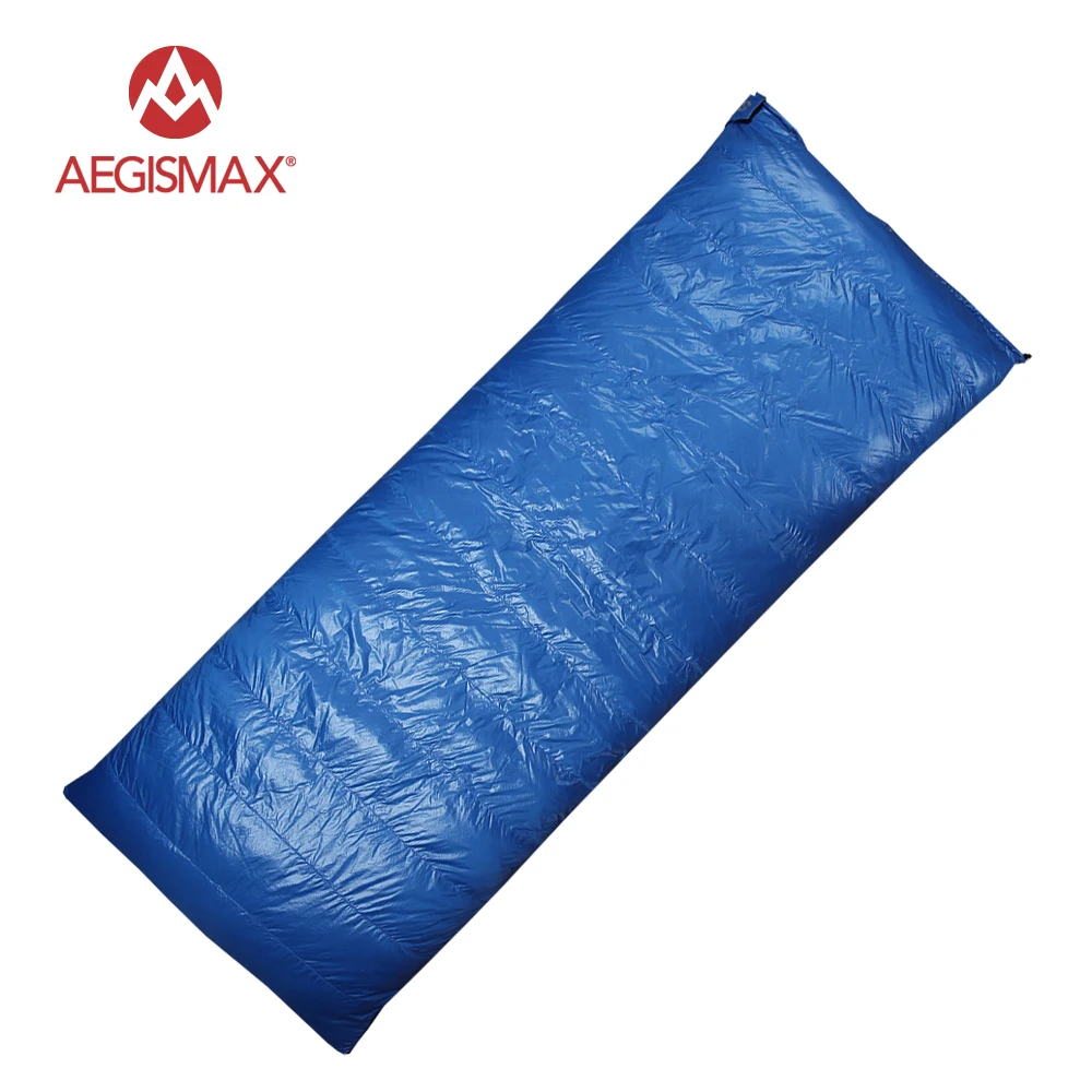 Ссветильник легкий спальный мешок AEGISMAX на 90% белом утином пуху рюкзак для