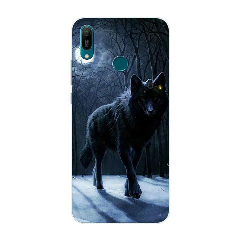 Для huawei Y6 2019 6 09 &quotсиликоновый чехол для pro Coque Y prime MRD-LX1 MRD-LX1F |