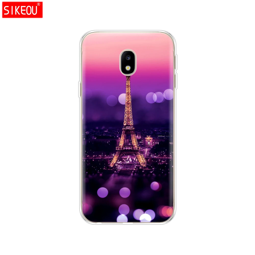 12069 Phone Case For Samsung Galaxy J5 J530F J5 Pro Case Soft TPU Silicone shell Cover for Samsung J5 J530 cover flower - Цвет: 12069
