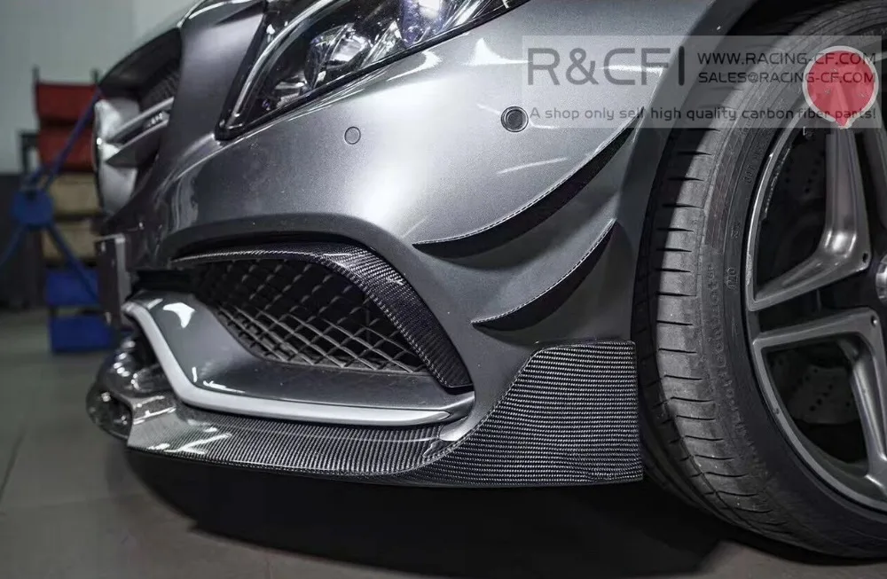 W205 C63 AMG coupe посылка bodykit Bs Style Lip & PM Diffuser // Carbon Fiber для Benz 10 шт./компл. | Автомобили и