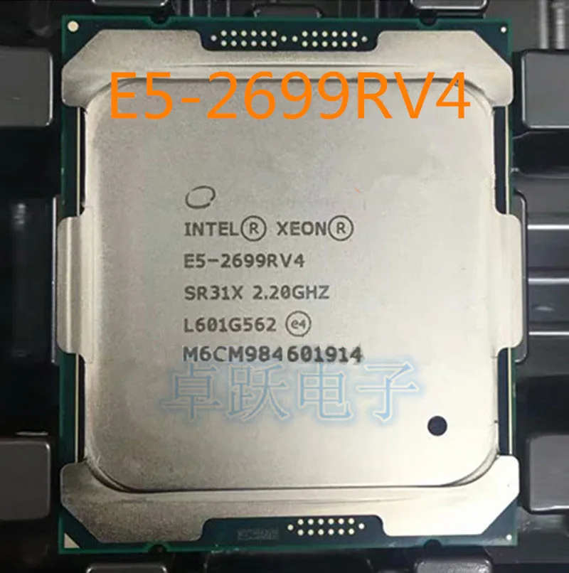 E5-2699RV4 Intel Xeon E5-2699R V4 LGA2011-3 OEM версия 22-ядер 2,20 ГГц 55 МБ