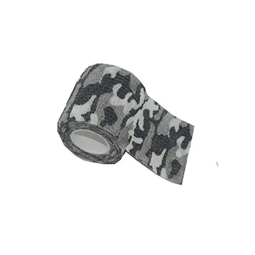 

12pc Self Adherent Wrap Camo Cohesive Bandage Medical Vet Tape for First Aid, Sports, Wrist, Ankle Camouflage 2 inches x 5 Yards