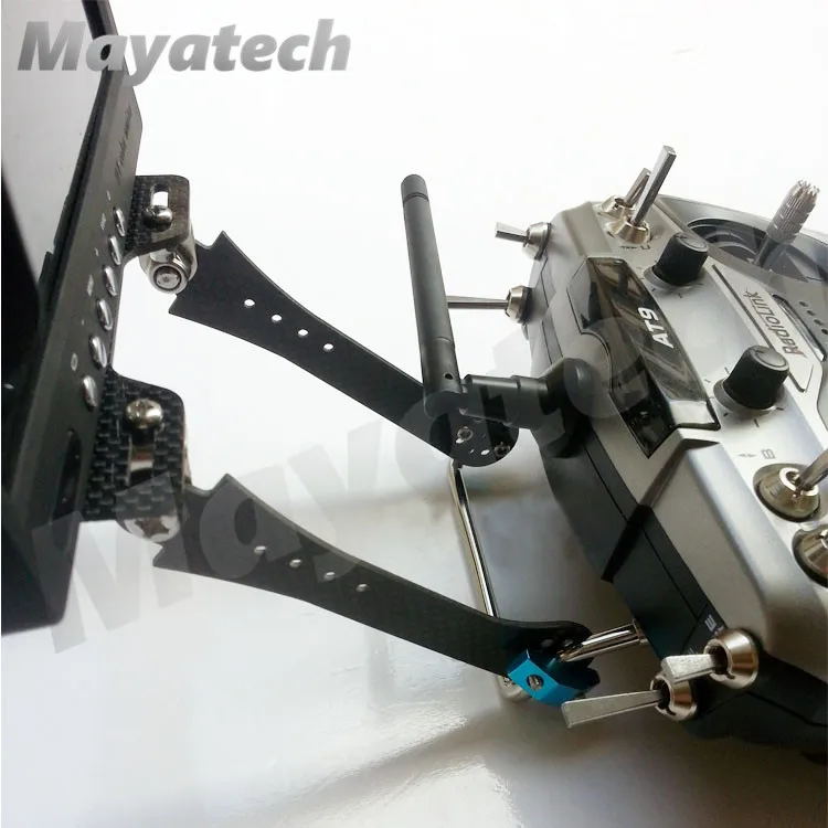 Штатив из стекловолокна для 7 8 дюймового монитора Futaba JR Wfly RC Controller Transmitter|Детали и