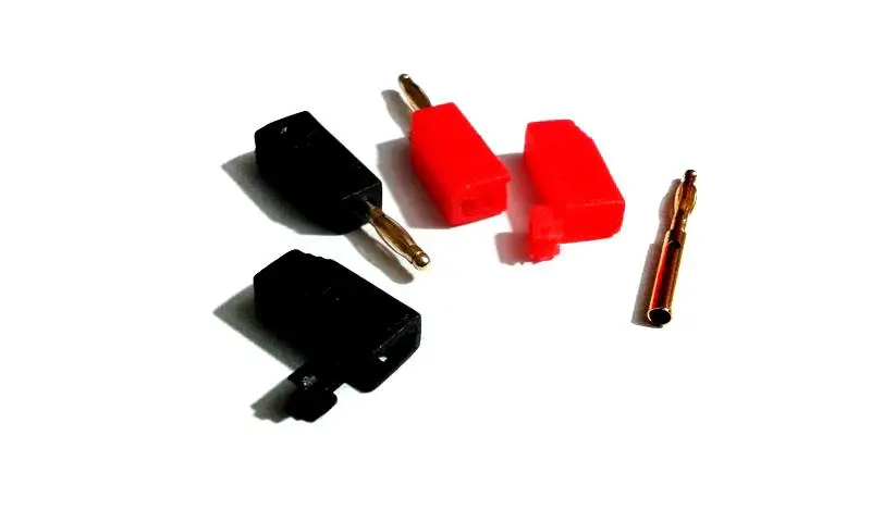 50 шт 2 мм позолоченный штекер банана | Обустройство дома