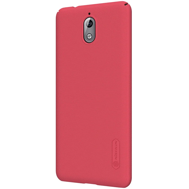 Red Для Nokia 3,1 чехол Nillkin матовый защитный жесткий пластиковый умный чехол на заднюю панель телефона чехол s для Nokia 3,1 Nilkin Capa 5,2'' - Цвет: Red