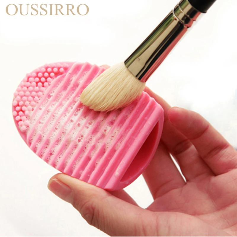 Makeup Brush Silicone Clean Glove Washing Washer Plate Cosmetic Cleaning Tool Make Cosmetics | Красота и здоровье