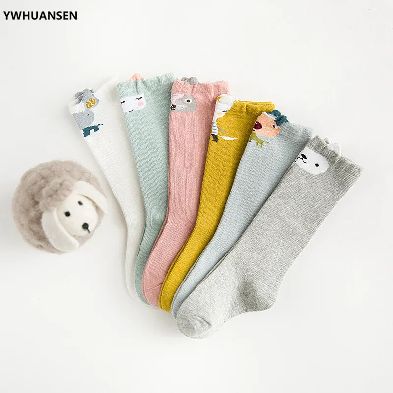 YWHUANSEN/1 пара для детей от 0 до 18 месяцев милые детские носки унисекс с героями