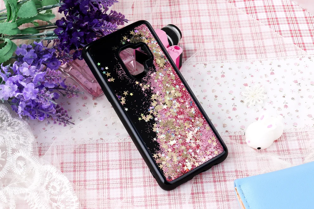 Жидкий блеск Чехлы для samsung Galaxy A50 A70 A10 A80 A90 A30 A20 S8 S9 S10 lite рlus Note 8, 9, 10, S7 край J5 J7 Prime
