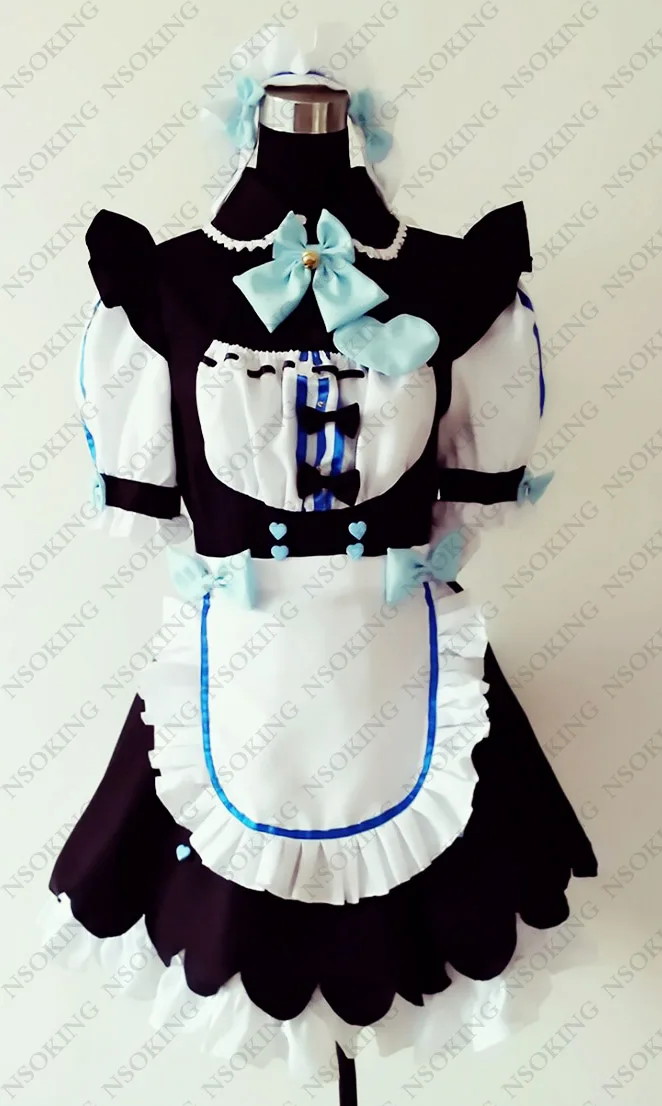 Некопара Косплей шоколад ваниль горничная костюм|maid costume|cosplay maid costumemaid cosplay costume |