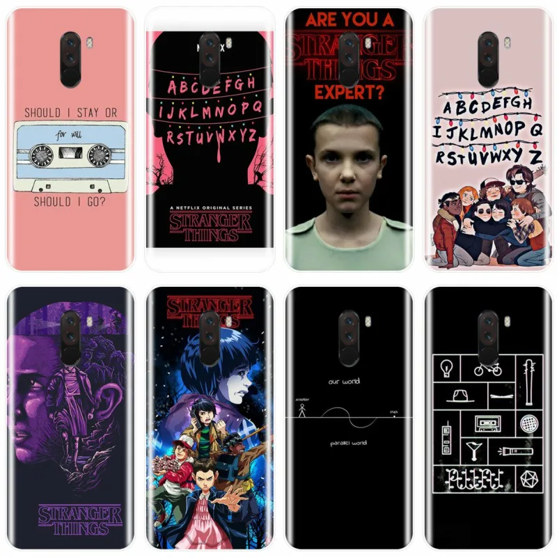 Чехол для телефона из ТПУ с надписью Keep must be очень странные дела модель 5 6 7 NOTE 4X 5A