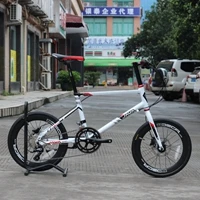Белый JAVA LIMIITED CL велосипед 2" Minivelo 18 скоростей дисковый тормоз Uniex высокое качество городской 406 мини веловелосипед гидравлические тормоза - Цвет: Белый