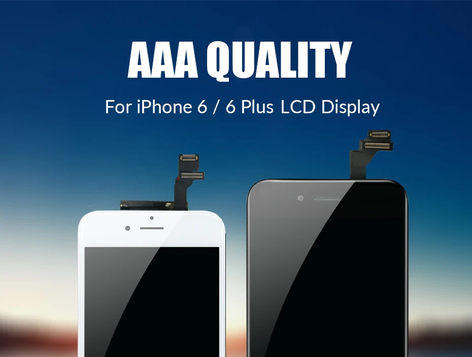 AAA ЖК-дисплей для iphone 6, 6s, 7, 8 Plus, сенсорный экран, дигитайзер, 3D Замена, полная сборка для iphone 5S, ЖК-дисплей Ecran Pantalla
