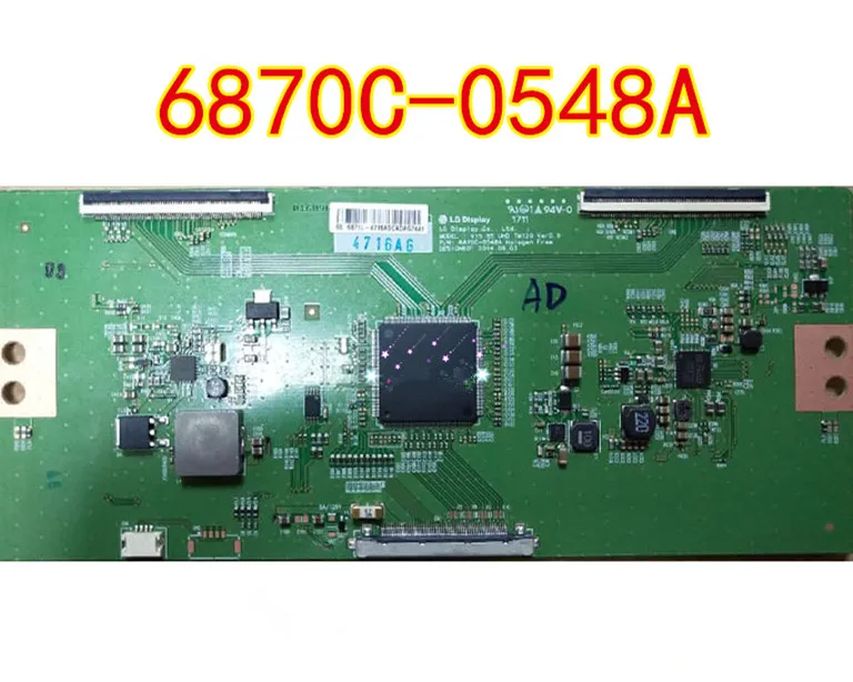 Для LG 6870C 0548A материнская плата V15 65 UHD Apollo15 ver0.4 маленькая T Con Logic пластина бар