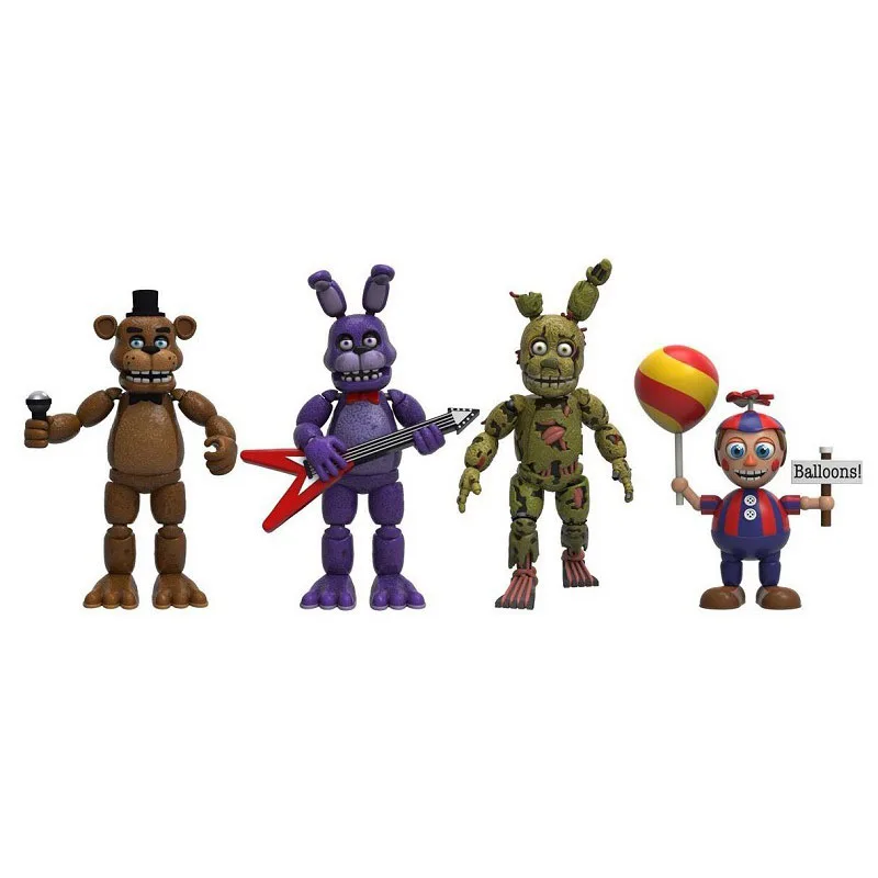 4 шт./лот 5 см фигурки в упаковке FNAF игрушки модели куклы|Игровые и трансформеры| |