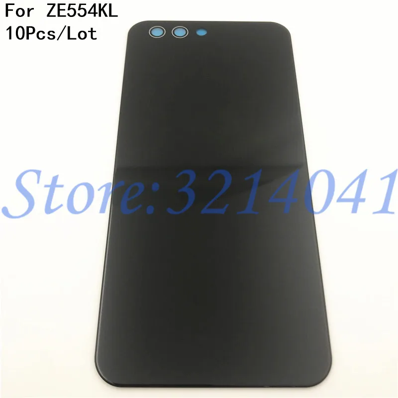 10 шт./лот 5 дюйма для ASUS Zenfone 4 ZE554KL задняя крышка батарейного отсека стеклянная