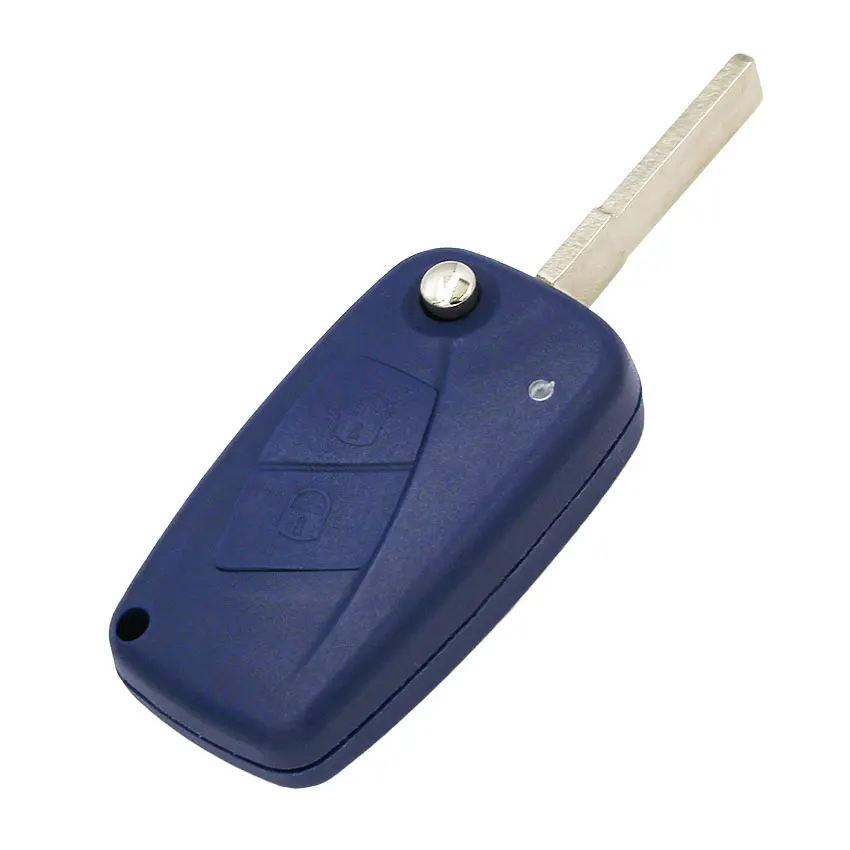 Складной дистанционный ключ с 2 кнопками 433 МГц чип PCF7946 необработанное лезвие для