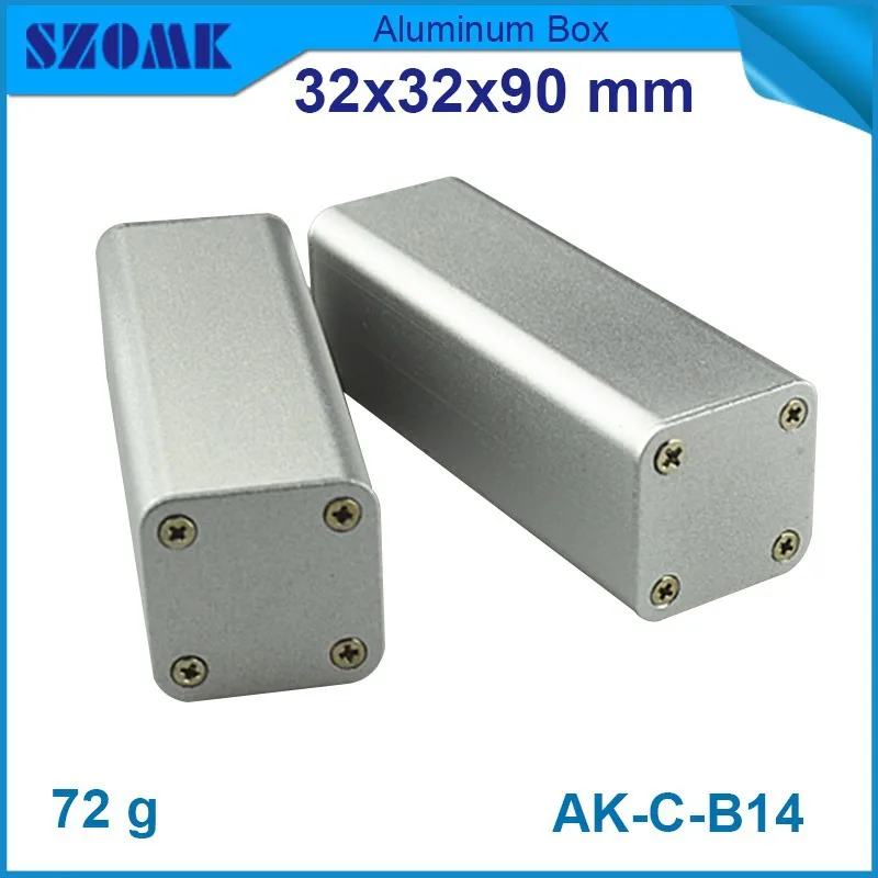 

10 шт./лот, лидер продаж, красивые металлические электрические коробки 32(H)x32(W)x90(L) мм, алюминиевые профили, инновационные продукты, Китай