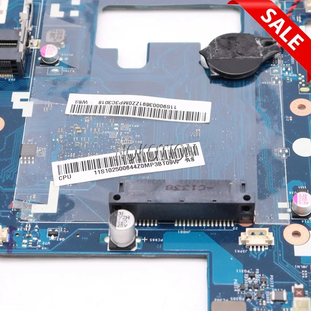 NOKOTION материнская плата для ноутбука lenovo ideapad G510 LA 9642P 90003691 розетка PGA 947 HM86 GMA HD4600 DDR3