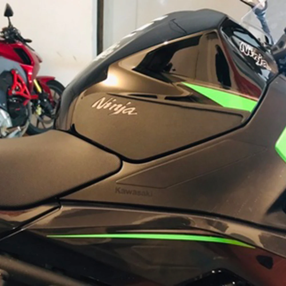 Для Kawasaki Ninja 400 Ninja400 2018 мотоциклетная 3D эмблема топливный бак сцепление боковая