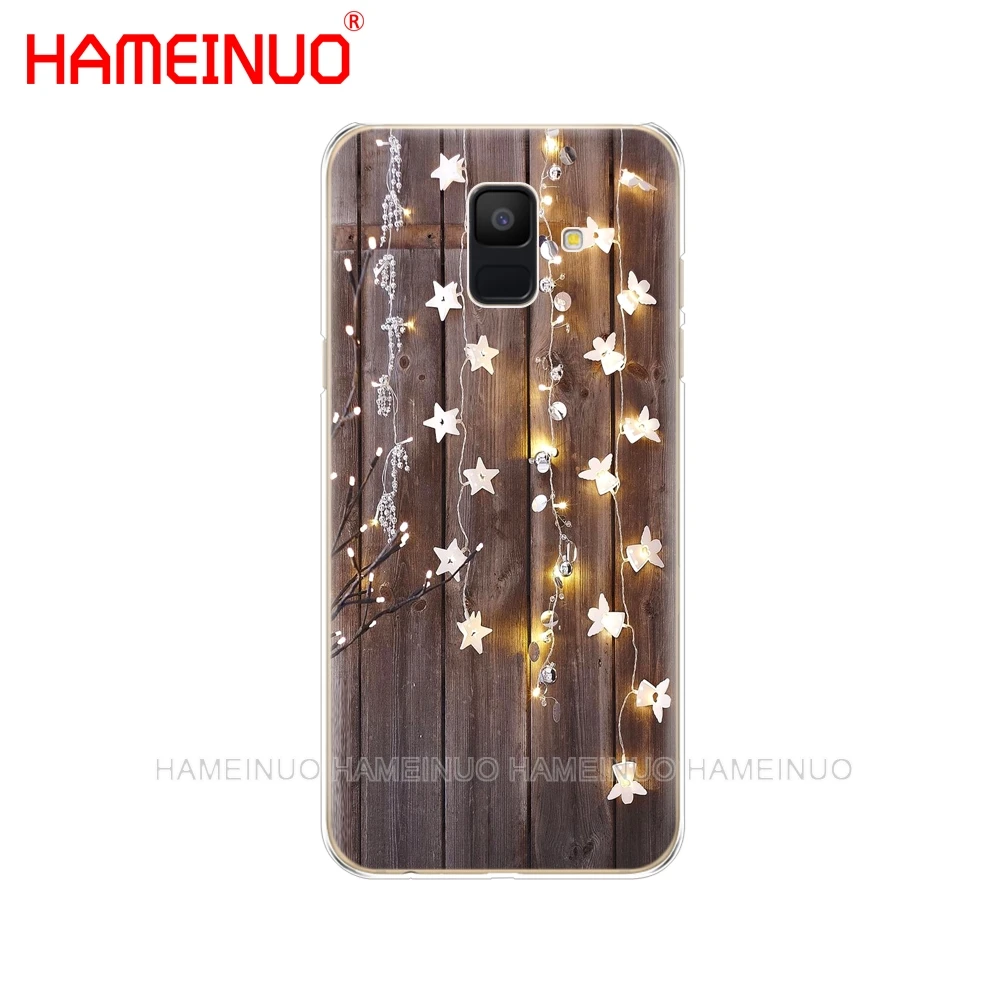 HAMEINUO Пейзаж Зима светильник снежного покрова чехол для телефона для samsung Galaxy J4 J6 J8 A9 A7 A6 A8 плюс j7 duo - Цвет: 43512