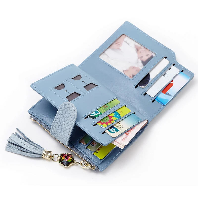 Модный женский кошелек из натуральной кожи под змеиную кожу кошельки короткий