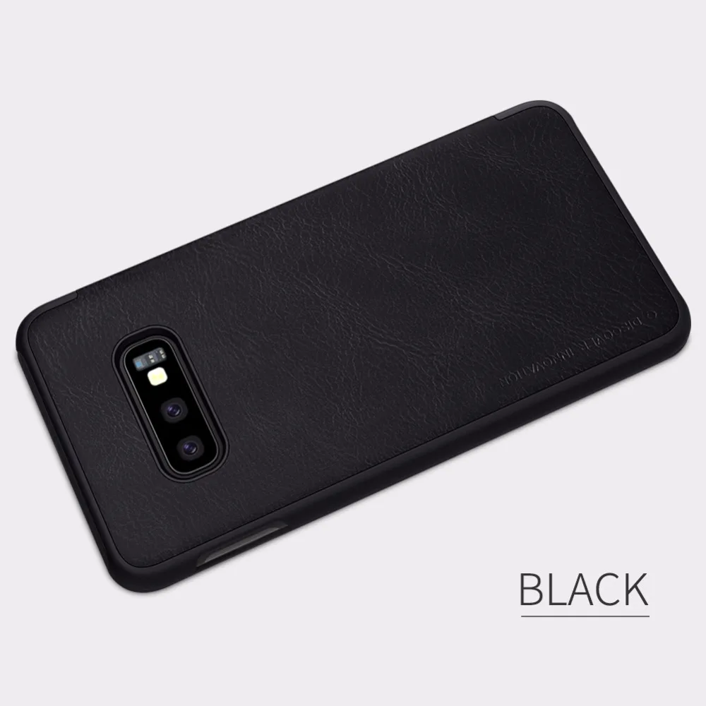 Флип-чехол для samsung Galaxy S10 S10e NILLKIN Qin Series, кожаный чехол, чехол для samsung Galaxy S10e, кошелек, карман для карт, чехол