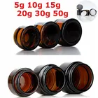 5 шт., стеклянный контейнер для косметики, 50 г