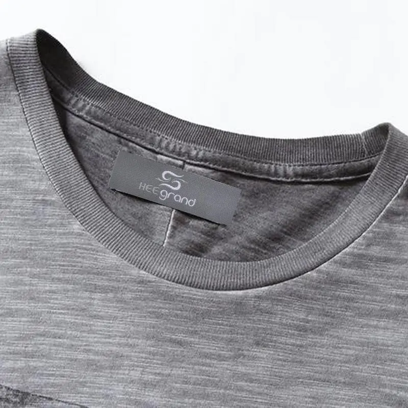 HEE GRAND/мужские футболки с короткими рукавами 2017 хит продаж 100% хлопок дышащий