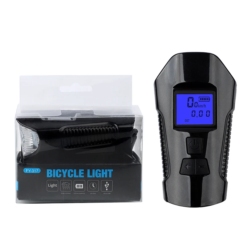 WEST BIKING велосипедный звонок 3 в 1 USB Перезаряжаемый водонепроницаемый динамик для велосипедов велосипедный Компьютер Секундомер Велосипедный светильник