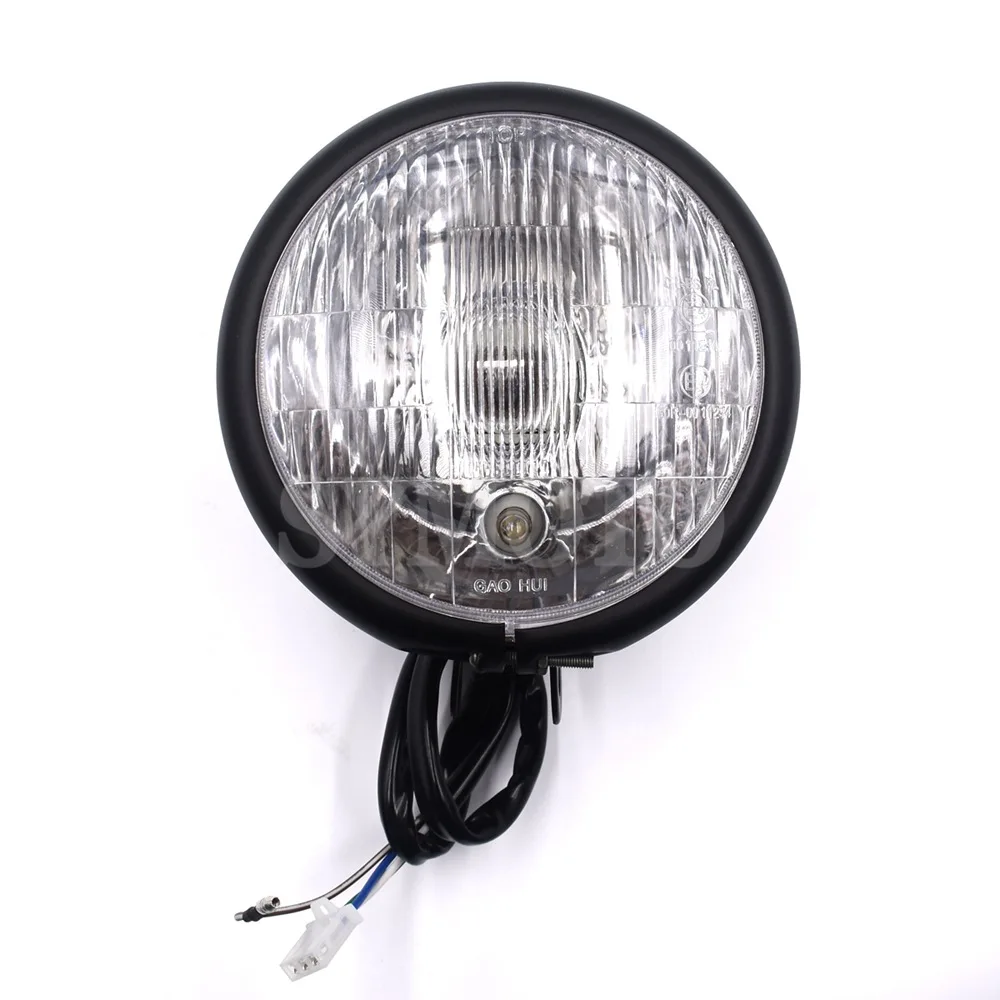 

5,45 ''модифицированные Универсальные Металлические фары для мотоцикла, передняя фара для Harley Sportster XL 883 1200X48 XL883 XL1200