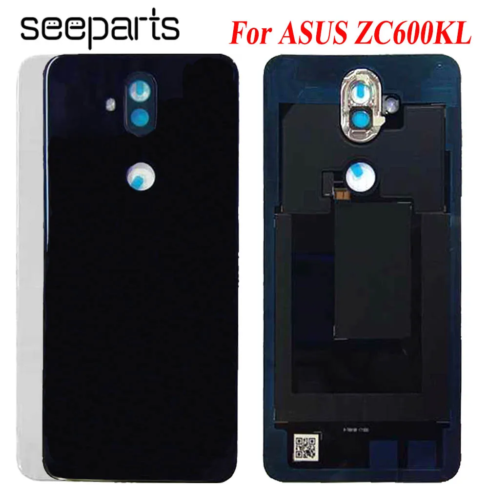 6 0 &quotдля Asus Zenfone 5 Lite Крышка батарейного отсека задний корпус для ASUS ZC600KL задняя