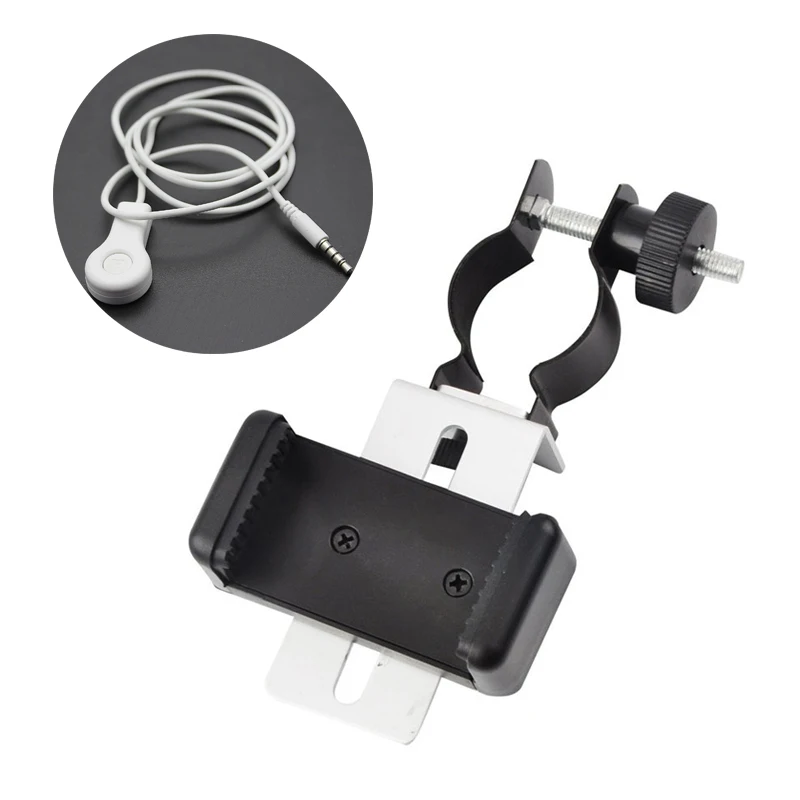 Universal Mobile Cell Phone Adapter Clip Bracket Mount Holder for Spotting Scopes Telescope Microscope Accessories |