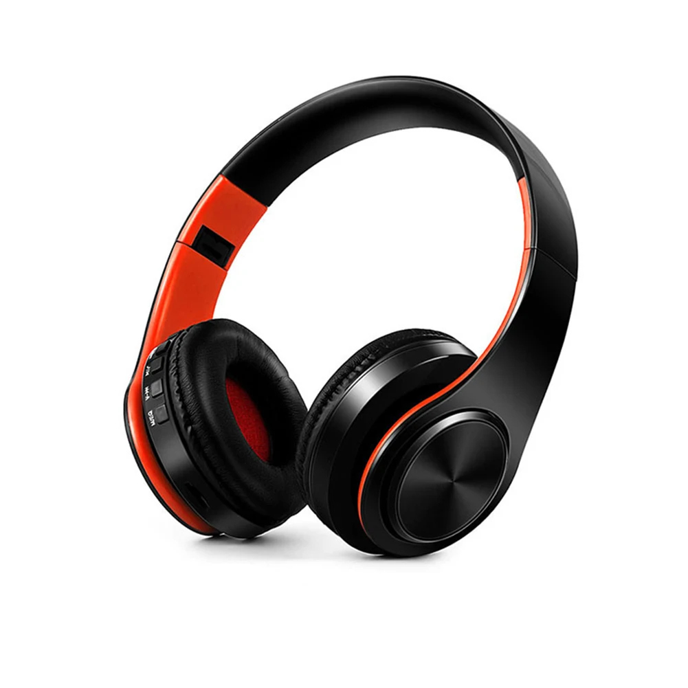 As the picture B7 Беспроводной наушники Bluetooth гарнитура складные наушники регулируемые наушники С микрофоном для мобильного телефона/планшета с Mp3 - Цвет: As the picture