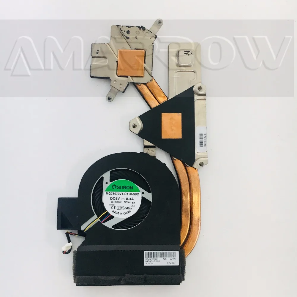 Оригинальный радиатор ЦП ноутбука 8473 дюйма TM8473 8473TG 60.4NP20.001|Охлаждающие подставки