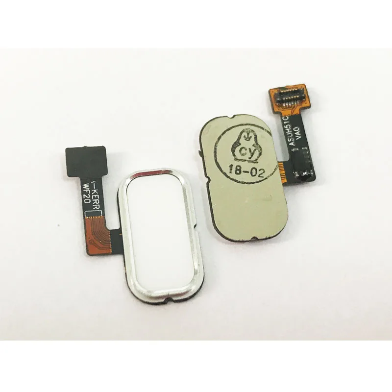 

20 шт./лот, домашняя кнопка сканер отпечатков пальцев Сенсорный сенсорный гибкий ленточный кабель для Asus Zenfone 3 ZE520KL ZE552KL