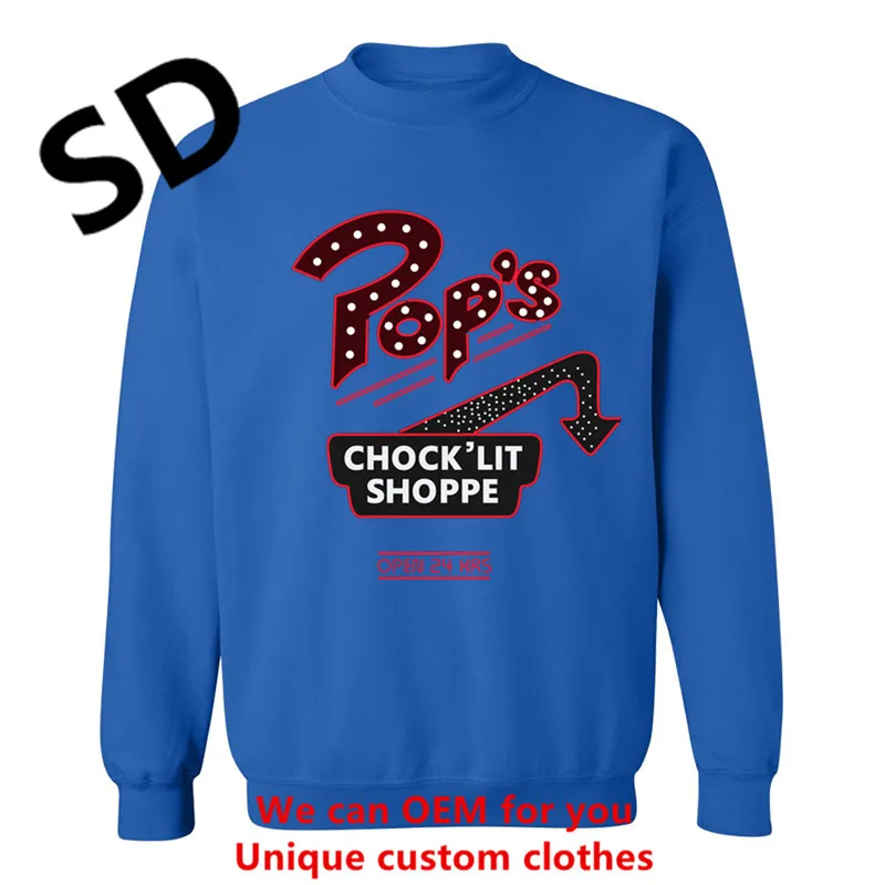 2018 3d Толстовки с капюшоном ривердейла толстовка для мужчин в стиле панк-рок