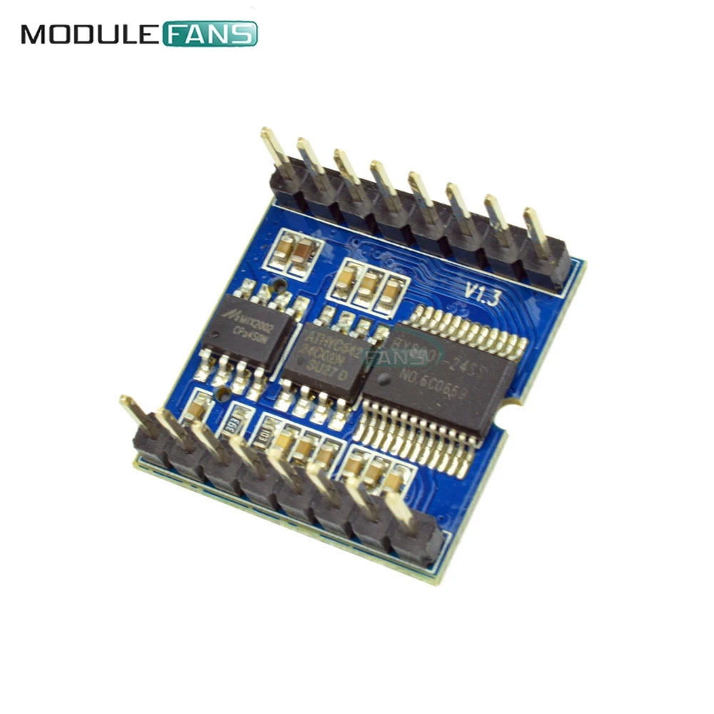 TF карта Micro SD карт флеш накопителей BY8001 16P MP3 плеер для Arduino аудио голосовой модуль