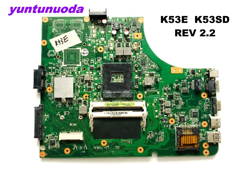 Оригинальная материнская плата для ноутбука ASUS K53SD K53E REV 2 протестирована хорошая
