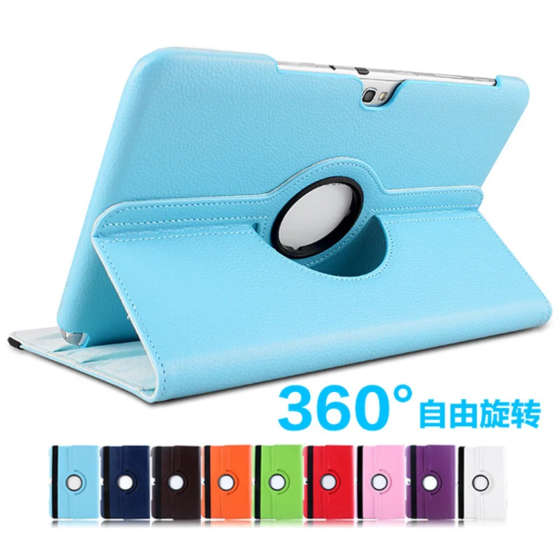 Чехол для samsung Galaxy Note 10 1 N8000 N8010 N8020 вращающейся на 360 градусов подставка Защитная