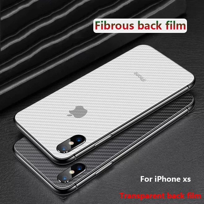 3D Анти отпечатков пальцев HD углеродное волокно мягкая пленка для iPhone X XS XR MAX