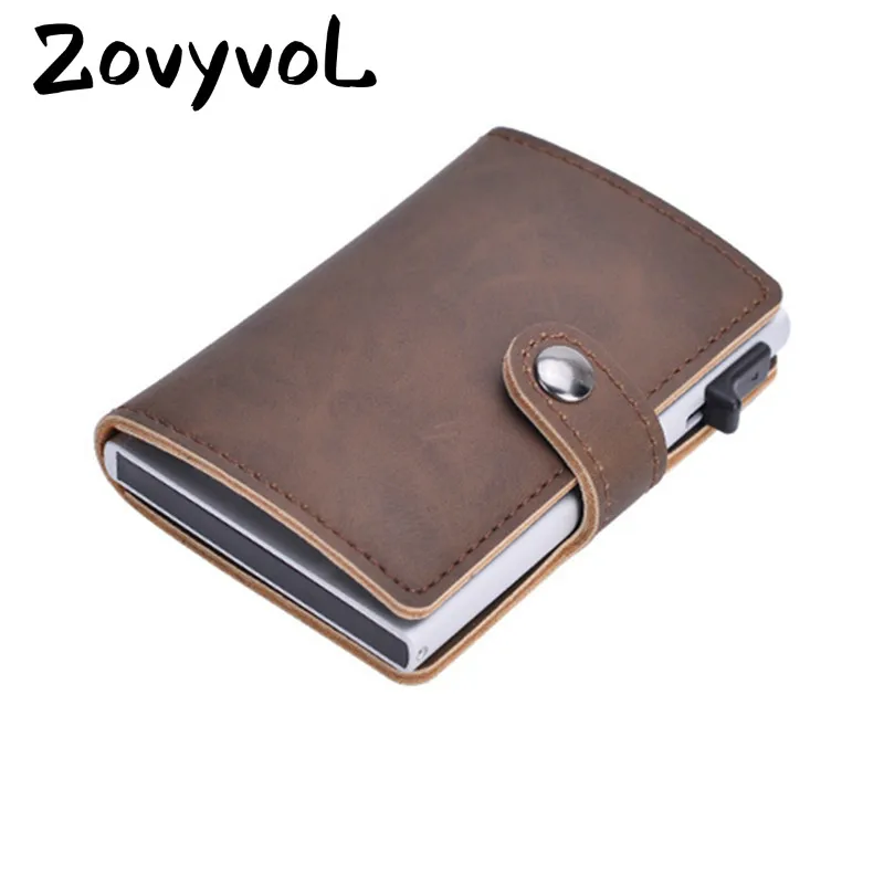 ZOVYVOL 2021 анти вор Для мужчин кредитной держатель для карт блокировки Rfid