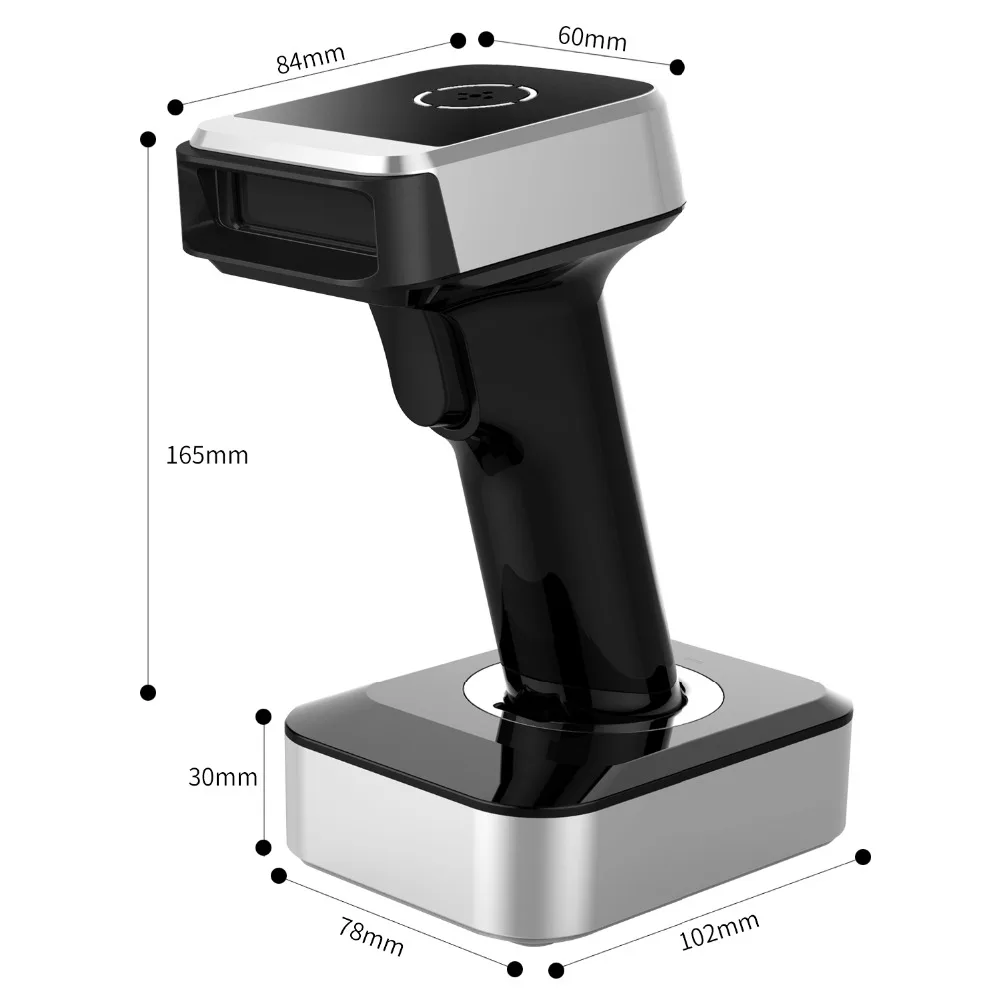 Фото Symcode MJ1900 Bluetooth 2 4 ГГц беспроводной 2D сканер штрих-кодов экран мобильный платеж 1D QR Symcode MJ1900 Bluetooth 2 4 ГГц беспроводной 2D сканер штрих-кодов экран мобильный платеж 1D QR