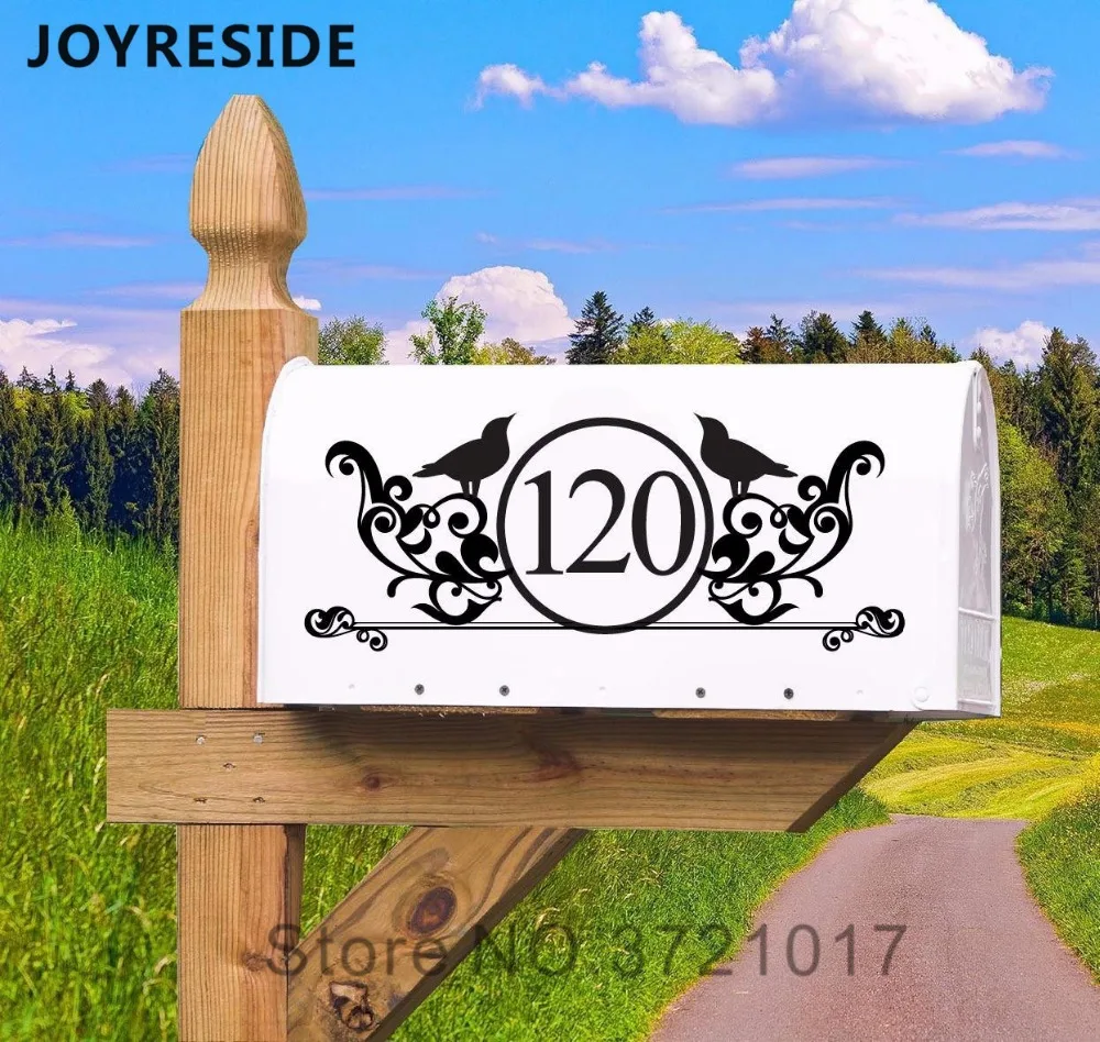 Наклейка для почтового ящика домашние передние почтовые ящики декор стен стикер