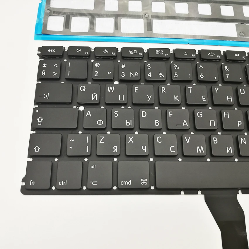 Новая русская сменная клавиатура и подсветка для Macbook Air 13 дюймов A1369 A1466 2011 2017