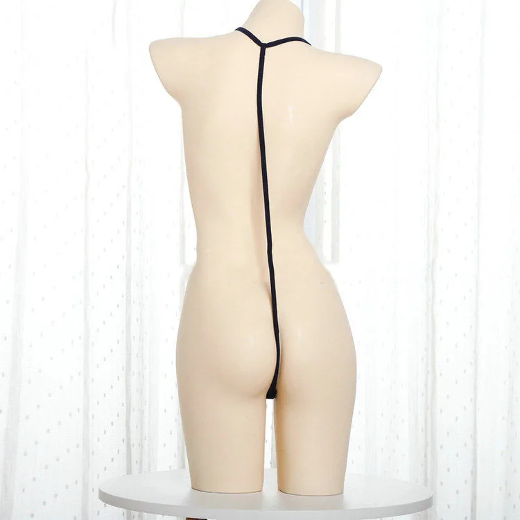 Соблазнительное женское нижнее белье цельный Пижамный комбинезон с тремя